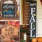 Large Fall Stencils for Painting on Wood, Canvas - 10”x10” Stencil Pack